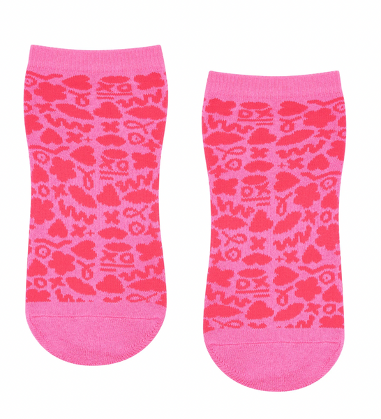 Tavi Noir Maddie Grip Socks In Jardin - NG Sportswear